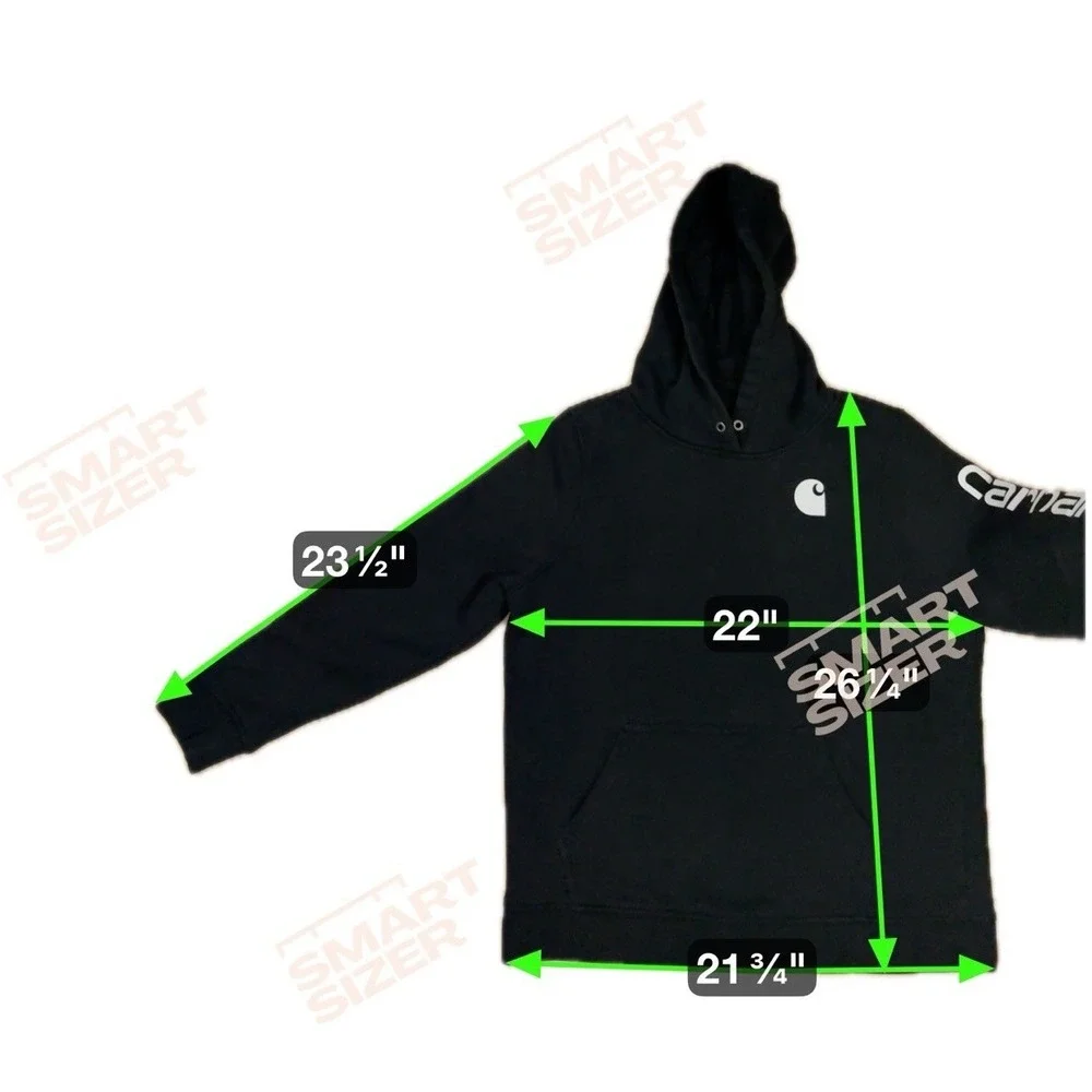 Carhartt 102791-001 Women's Clarksburg Graphic Sleeve Pullover Sweatshirt‎ XL